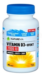 Swiss Naturevia Vitamín D3-Efekt 2000 IU