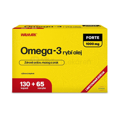 WALMARK Omega-3 Rybí olej Forte (Výhodné balenie)