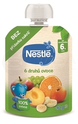 Nestlé Kapsička 6 druhov ovocia (od ukončeného 6. mesiaca)