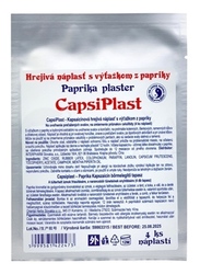 Capsiplast Hrejivá náplasť s výťažkom z papriky