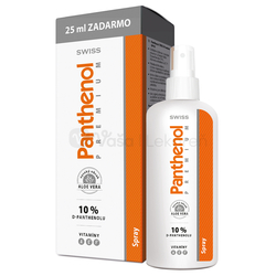 Swiss Panthenol 10% Premium Regeneračná pena v spreji s aloe vera