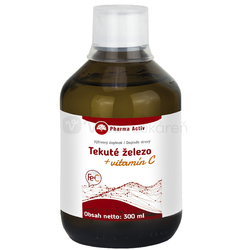 Pharma Activ Tekuté Železo  + vitamín C