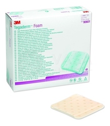 3M Tegaderm Foam Penové neadhezívne krytie na rany (10 x 10 cm)