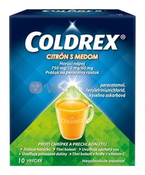 Coldrex Horúci nápoj Citrón s medom