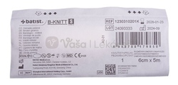 Batist B-Knitt S Obväz pletený sterilný (6 cm x 5 m)