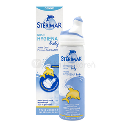 STÉRIMAR Baby hygiena nosa (izotonický roztok morskej vody pre deti od 0 do 3 rokov)