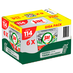 Jar Platinum Plus Lemon Kapsuly do umývačky riadu