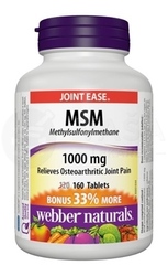 Webber Naturals MSM 1000 mg