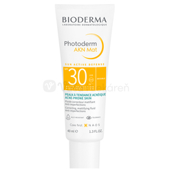 Bioderma Photoderm AKN Mat Fluid na opaľovanie na pleť so sklonom k akné SPF30