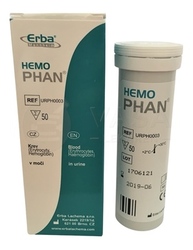 Hemophan Diagnostické prúžky na moč