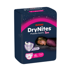 Huggies DryNites XL Plienkové nohavičky pre dievčatá (48-60 kg)
