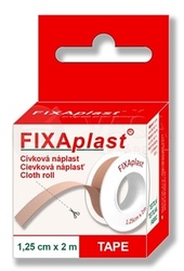 FIXAplast Cievková náplasť textilná (1,25 cm x 2 m)