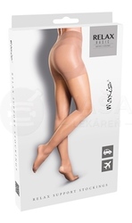 Maxis Relax Basic Pančuchové nohavice, veľkosť XXL, čierne