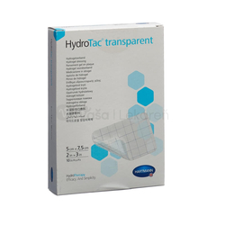 HydroTac Transparent Krytie na rany – hydrogélový obväz (5 x 7,5 cm)