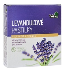 NaturProdukt Levanduľové pastilky
