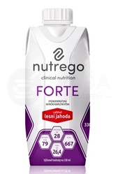 Nutrego Forte Príchuť lesná jahoda