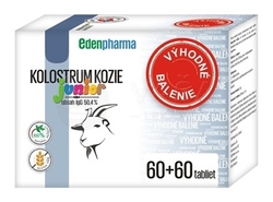 EDENpharma kolostrum Kozie Junior (Výhodné balenie)