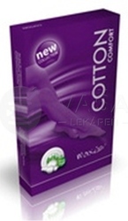 Maxis Comfort Cotton Stehenné pančuchy, veľ. 4, (II.KT), normálne, bez špice, s lemom, bronz