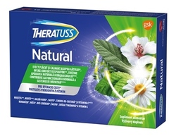 Theratuss Natural Pastilky na podráždené hrdlo