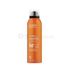 Korff Sun Secret Telové mlieko v spreji na opaľovanie SPF50+