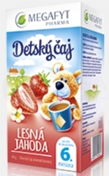 Megafyt Detský ovocný čaj Lesná jahoda (od ukončeného 6. mesiaca)