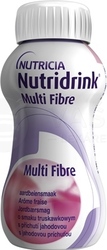 Nutridrink Multifibre Jahodová príchuť