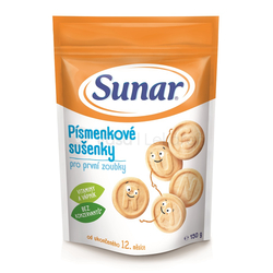 Sunar Detské písmenkové sušienky (od ukončeného 12. mesiaca)