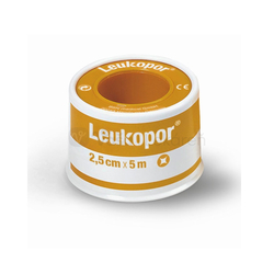 Leukopor Náplasť na cievke (2,5 cm x 5 m)