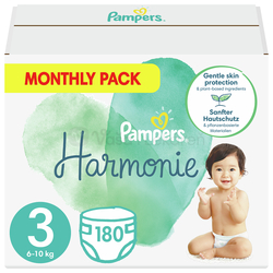 Pampers Harmonie 3 Detské plienky (6 - 10 kg)