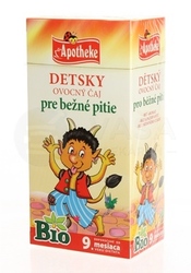 Apotheke BIO Detský ovocný čaj Pre bežné pitie (od ukončeného 9. mesiaca)
