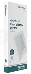 Kliniderm Foam Silicon Border Penové silikónové krytie na rany (10 x 30 cm)