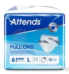 Attends Pull-Ons 6 L Inkontinenčné nohavičky navliekacie