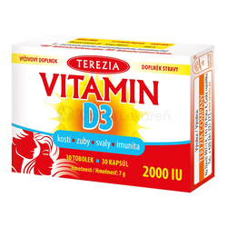 TEREZIA Vitamín D3 2000 IU