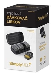 SimplyMED L018 Týždenný dávkovač liekov cestovný