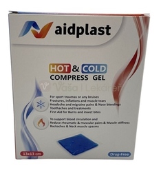 Aidplast Kompresný gélový obklad - teplý, studený (13 x 13 cm)