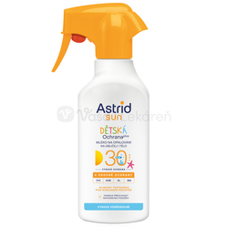 Astrid Sun Detské mlieko na opaľovanie SPF30