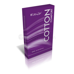 Maxis Comfort Cotton Lýtkové pančuchy, veľ. 7, (II.KT), normálne, bez špice, bronz