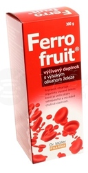 Dr. Müller Ferro Fruit Sirup s vysokým obsahom železa