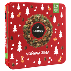 Leros Voňavá zima (Čajová kolekcia v plechovej krabici)