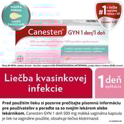Canesten GYN 1 deň 500 mg