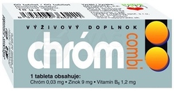 Naturvita Chróm Combi so Zinkom a vitamínom B6