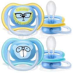 AVENT Ultra air Lev Silikónový cumlík na utišovanie pre chlapca (18+ mesiacov)