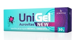 Aurovitas UniGel New Hydrofilný gél na hojenie rán
