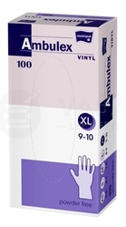 Ambulex Rukavice vinylové, nesterilné, nepúdrované, veľ. XL