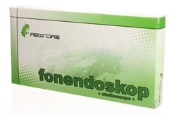 Fazzini Jednostranný fonendoskop (čierny)