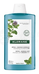Klorane Detoxikačný šampón s výťažkom z BIO mäty na normálne vlasy