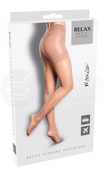 Maxis Relax Basic Pančuchové nohavice, veľkosť XL, čierne