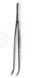 Surgicrafts Pinzeta zubná lomená 16 cm