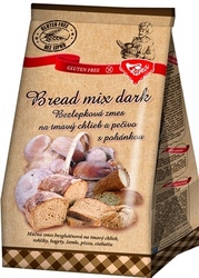 Liana Bread Mix Dark Bezlepková zmes na tmavý chlieb a pečivo s pohánkou