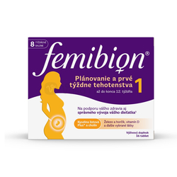 Femibion 1 Plánovanie a prvé týždne tehotenstva